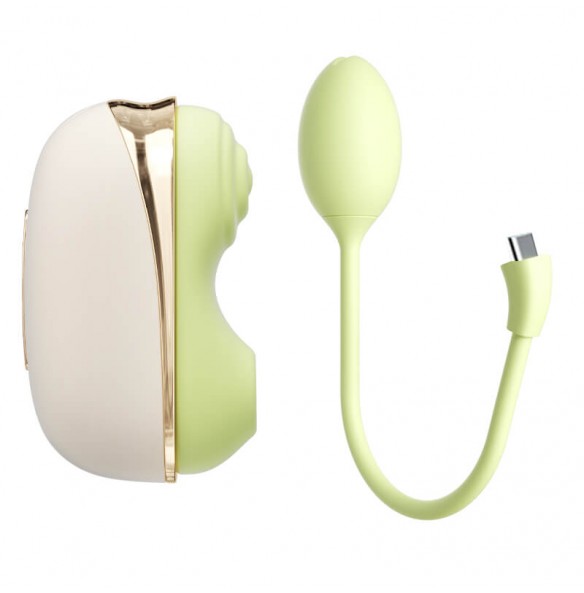 Ankni - Kiss Tease Suction Egg (Support APP Mini Programs - Green) Ankni - Kiss Tease Suction Egg (Support APP Mini Programs - Green)
